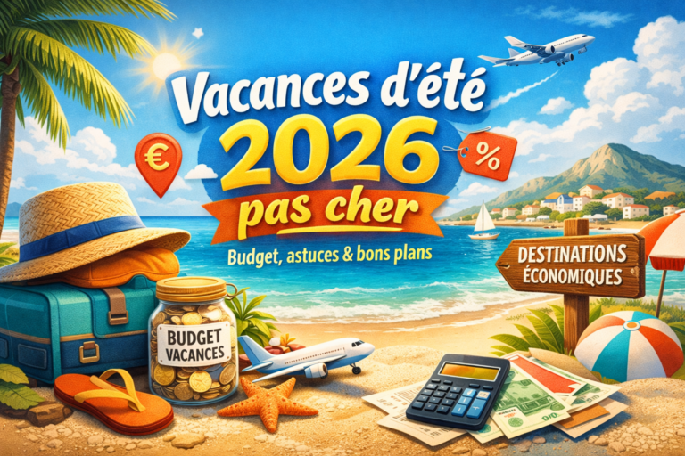 Vacances d’été 2026 pas cher : guide complet pour optimiser votre budget